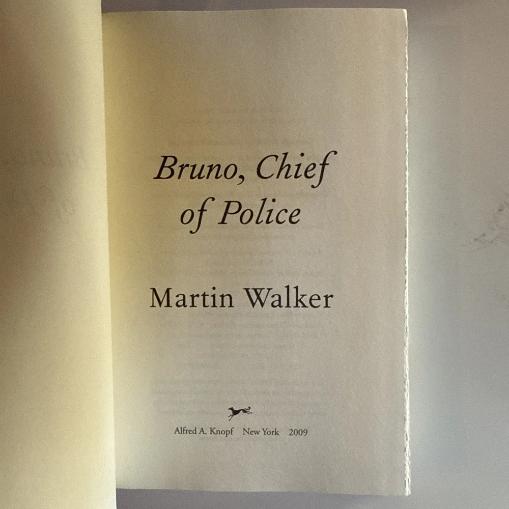 Bruno, Chief‎ of Police By Martin Walker